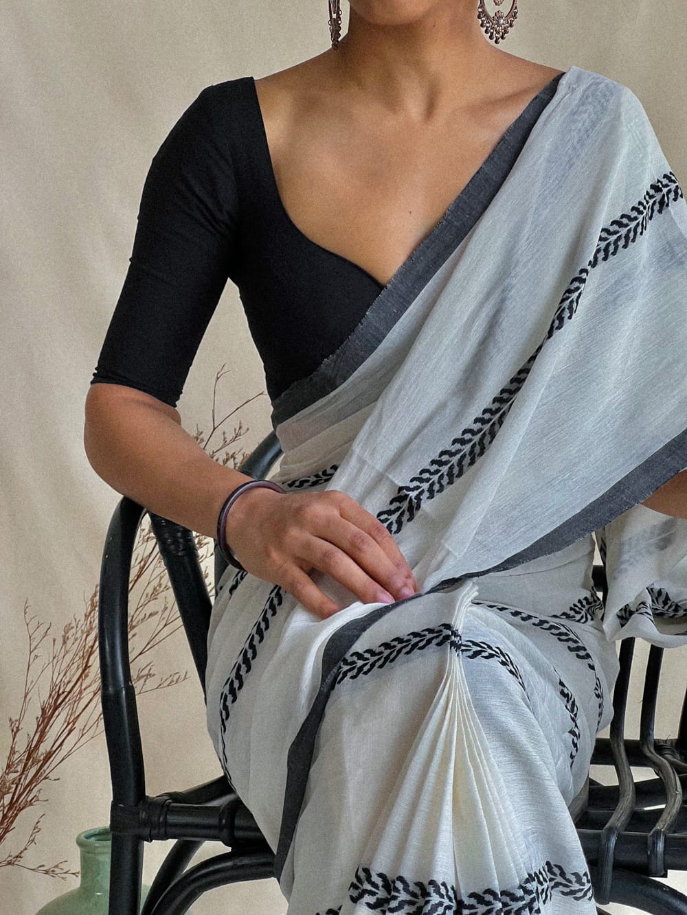 Bengal Cotton Saree - Mahaniya